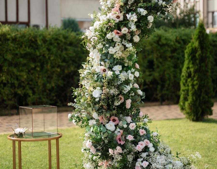 wedding ceremony area